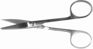 Ножницы с одним острым концом прямые, 140 мм Россия