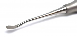 Распатор стоматологический двухсторонний, 178 мм